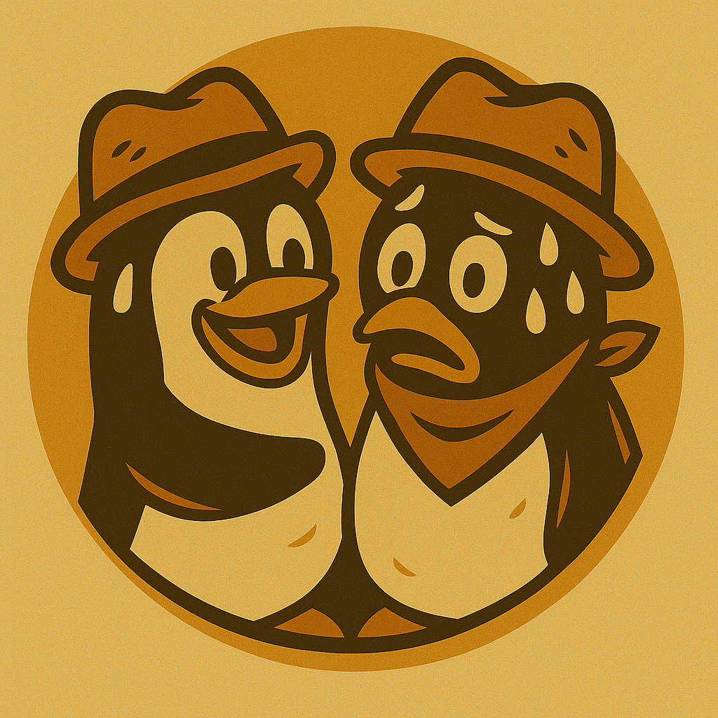 Pablo & Pebble “Pair-a-Noid Penguins”™️
