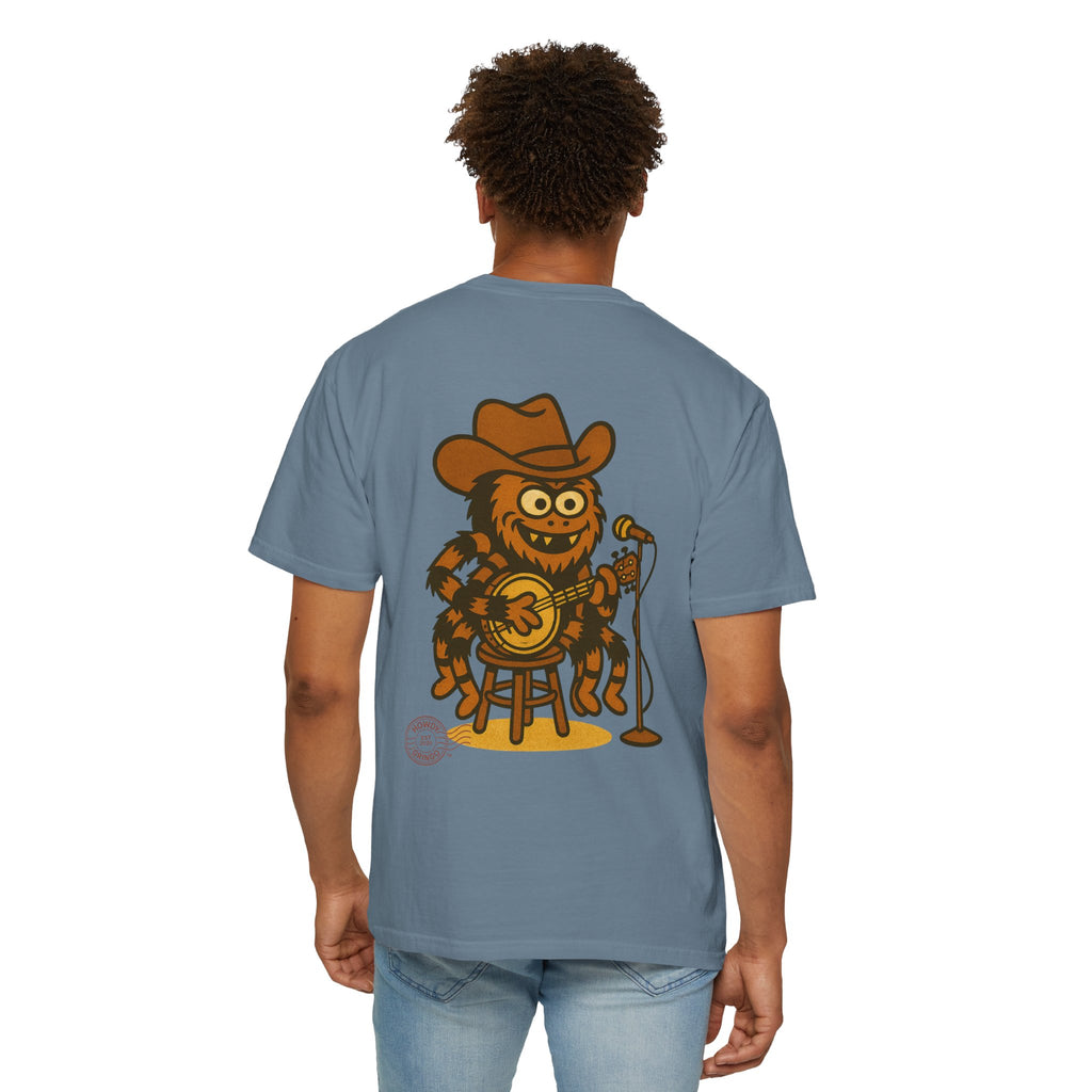 Webster “Tennessee Tarantula”™️ — Relaxed Comfort Colors travel tee, with southwest inspired designs. Perfect t-shirt for traveling, road trips or collecting.✨5 colors available