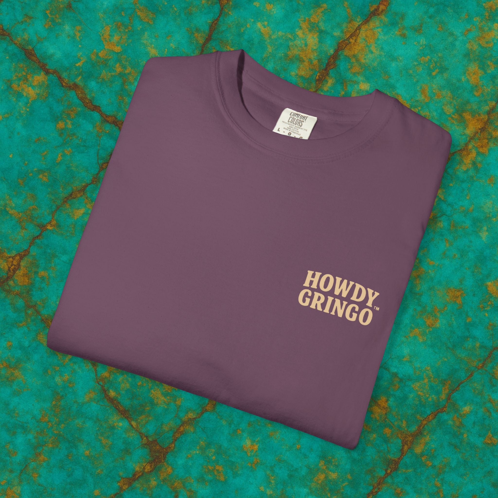 Pablo & Pebble “Pair-a-Noid Penguins”™️ — Relaxed Comfort Colors travel tee, with southwest inspired designs. Perfect t-shirt for traveling, road trips or collecting.✨7 colors available.