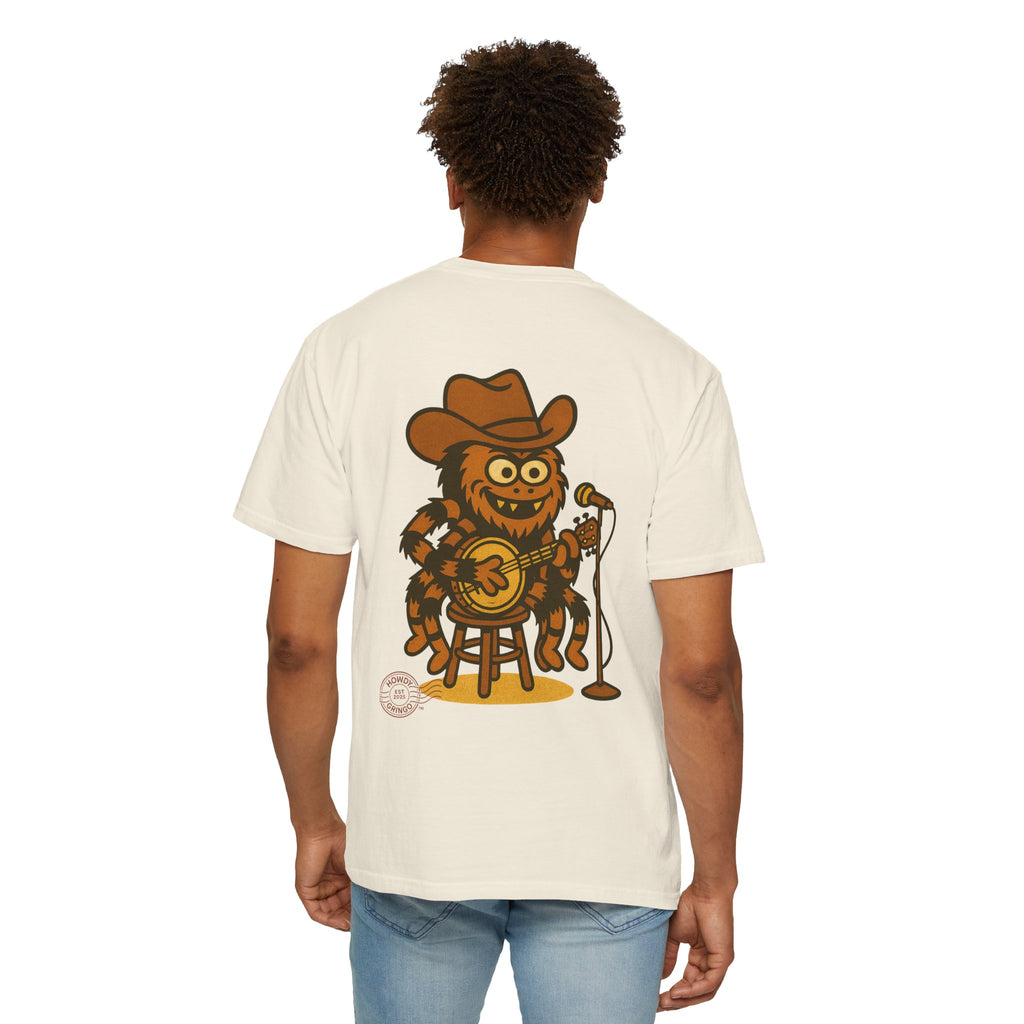 Webster “Tennessee Tarantula”™️ — Relaxed Comfort Colors travel tee, with southwest inspired designs. Perfect t-shirt for traveling, road trips or collecting.✨5 colors available