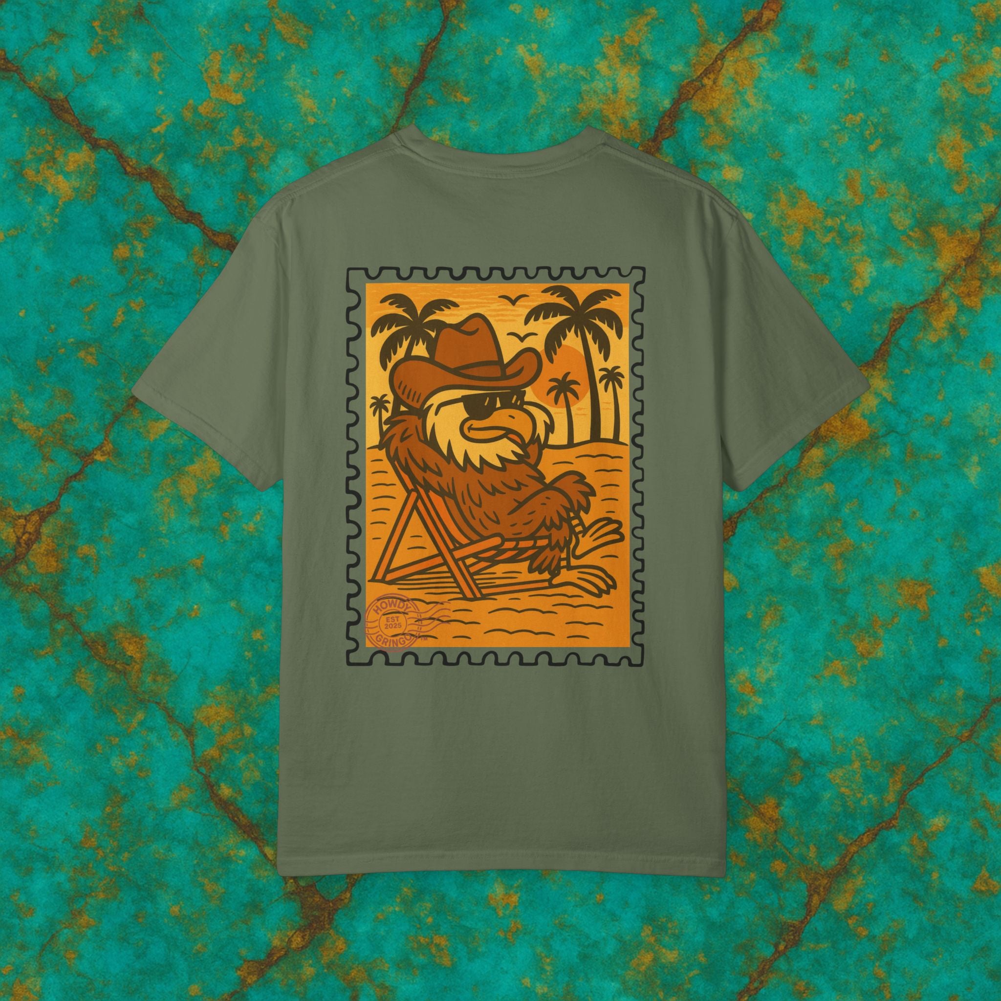 “Big-Rig Billy”™️ —  Relaxed Comfort Colors travel tee, with southwest inspired designs. Perfect t-shirt for traveling, road trips or collecting. ✨5 colors available.