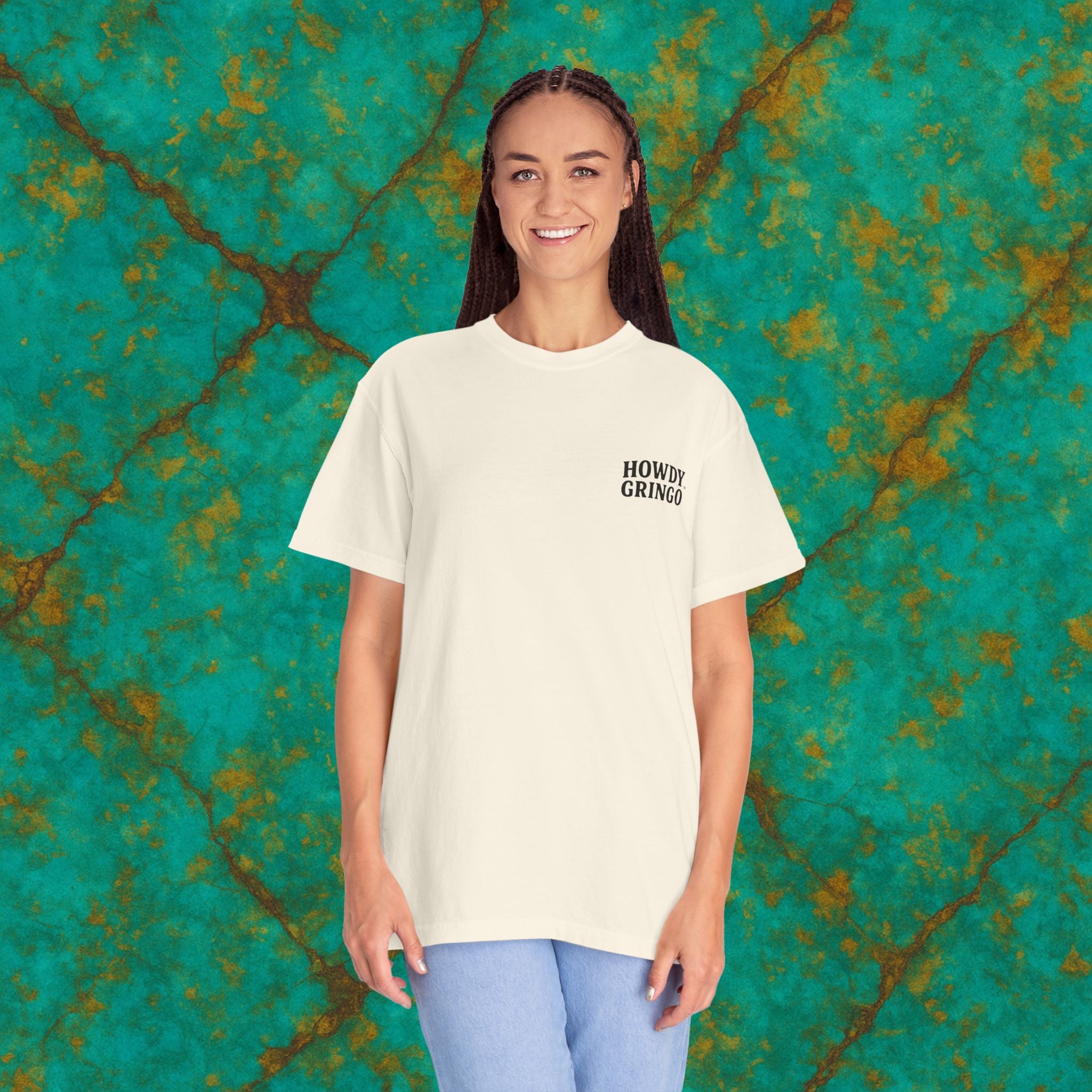 “Big-Rig Billy”™️ —  Relaxed Comfort Colors travel tee, with southwest inspired designs. Perfect t-shirt for traveling, road trips or collecting. ✨5 colors available.