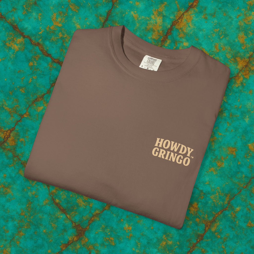 “Ruby-Doo Kangaroo”™️ — Relaxed Comfort Colors travel tee, with southwest inspired designs. Perfect t-shirt for traveling, road trips or collecting. ✨6 colors available.