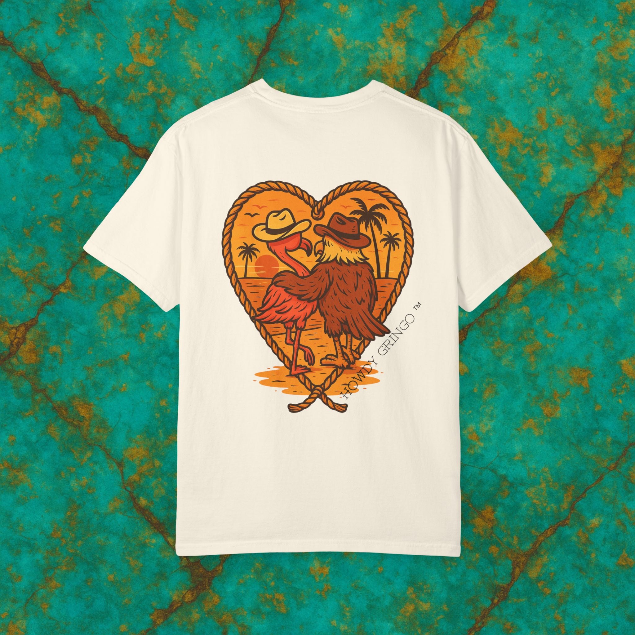 “Snow Birds”- Relaxed Comfort Colors travel tee, with southwest inspired designs. Perfect t-shirt for traveling, road trips or collecting.✨7 colors available.
