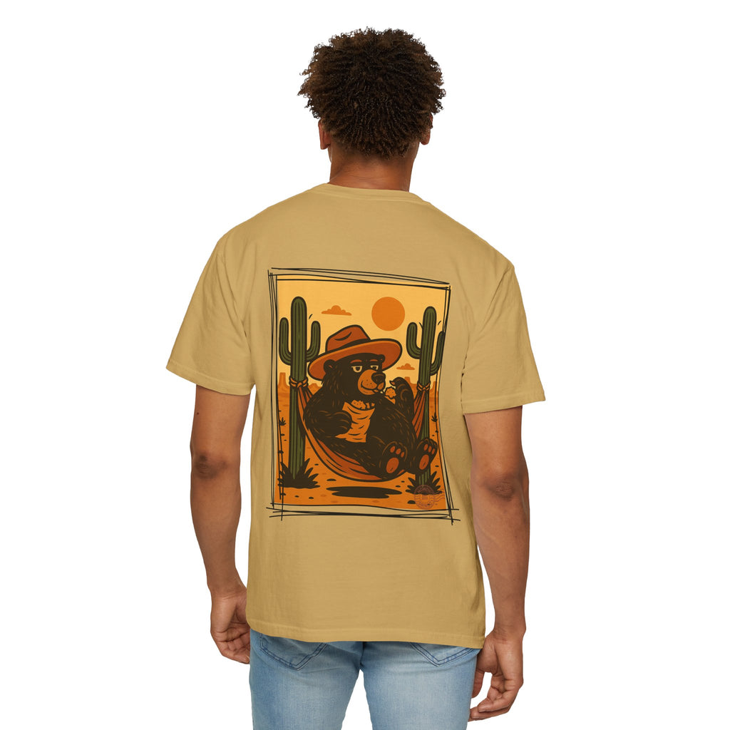 Boomer “brimming Bear”™️ — Relaxed Comfort Colors travel tee, with southwest inspired designs. Perfect t-shirt for traveling, road trips or collecting.✨6 colors available.