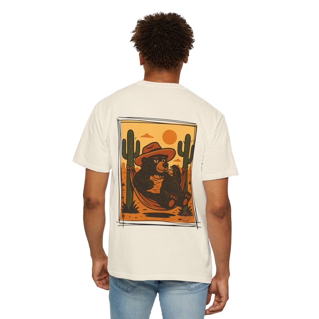 Boomer “brimming Bear”™️ — Relaxed Comfort Colors travel tee, with southwest inspired designs. Perfect t-shirt for traveling, road trips or collecting.✨6 colors available.