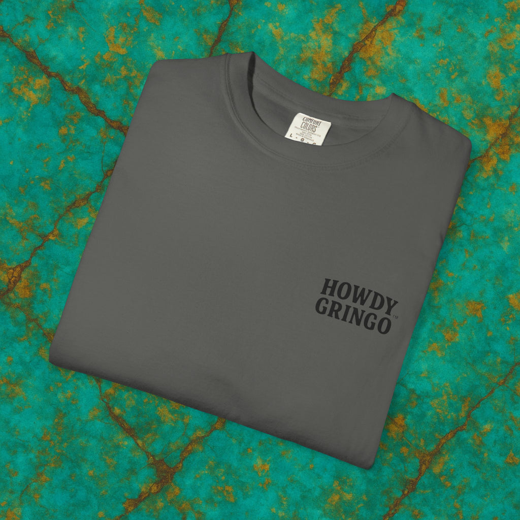 Boomer “brimming Bear”™️ — Relaxed Comfort Colors travel tee, with southwest inspired designs. Perfect t-shirt for traveling, road trips or collecting.✨6 colors available.