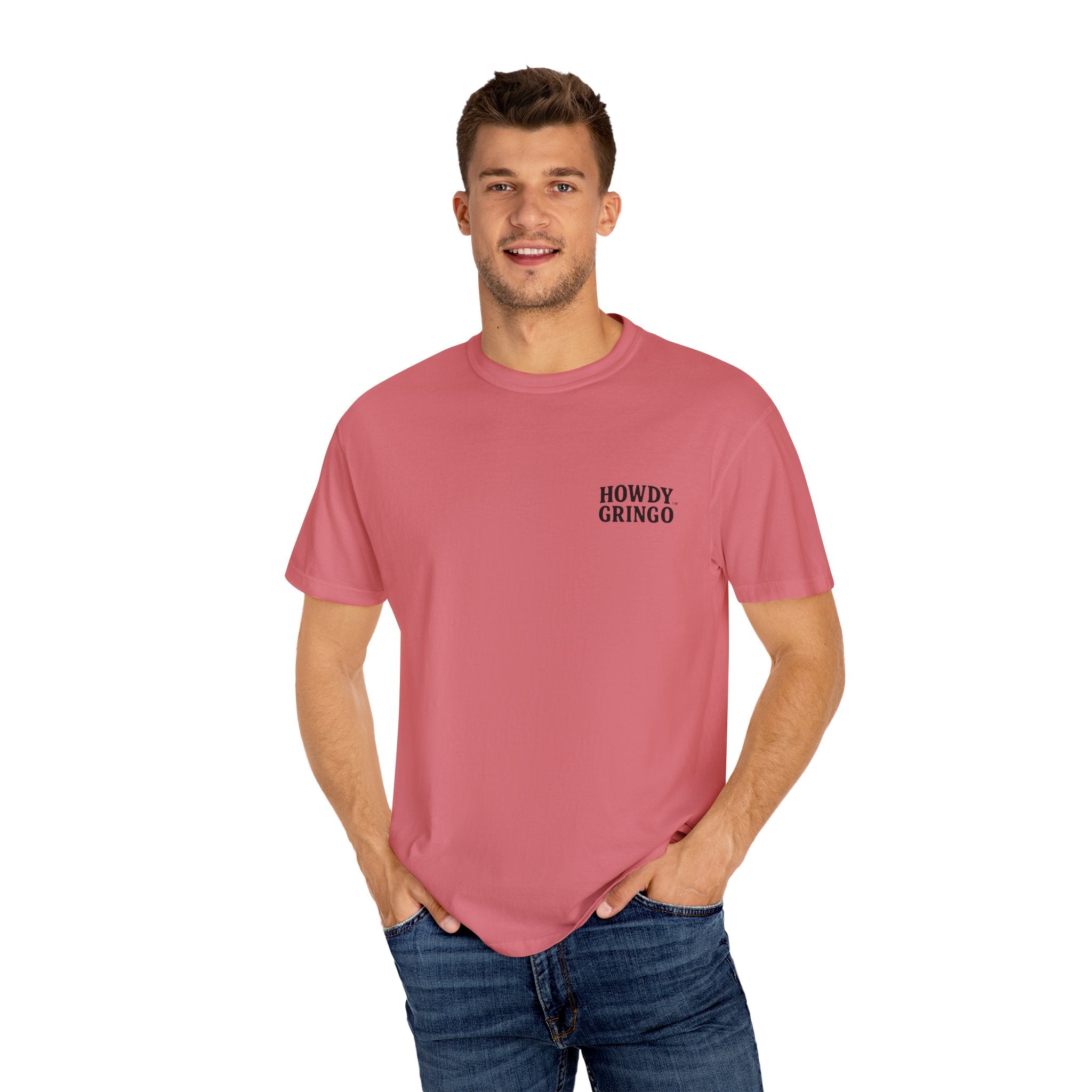 Rosa “Recharged Rosa”™️ — Relaxed Comfort Colors travel tee, with southwest inspired designs. Perfect t-shirt for traveling, road trips or collecting.✨6 colors available.