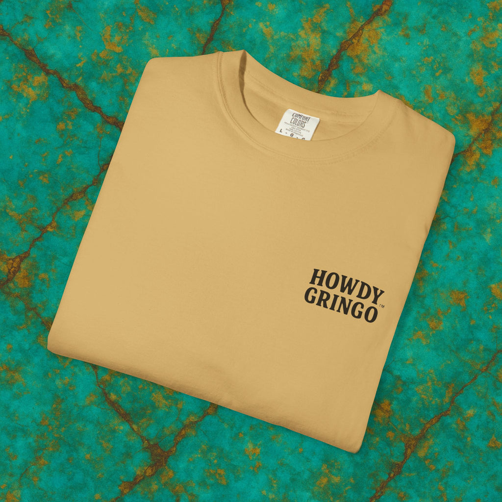 Boomer “brimming Bear”™️ — Relaxed Comfort Colors travel tee, with southwest inspired designs. Perfect t-shirt for traveling, road trips or collecting.✨6 colors available.