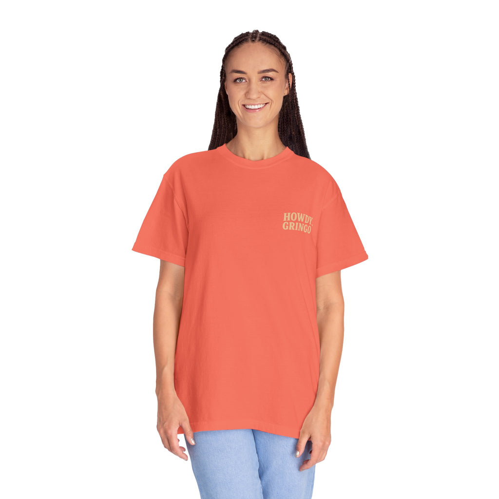 “Ruby-Doo Kangaroo”™️ — Relaxed Comfort Colors travel tee, with southwest inspired designs. Perfect t-shirt for traveling, road trips or collecting. ✨6 colors available.