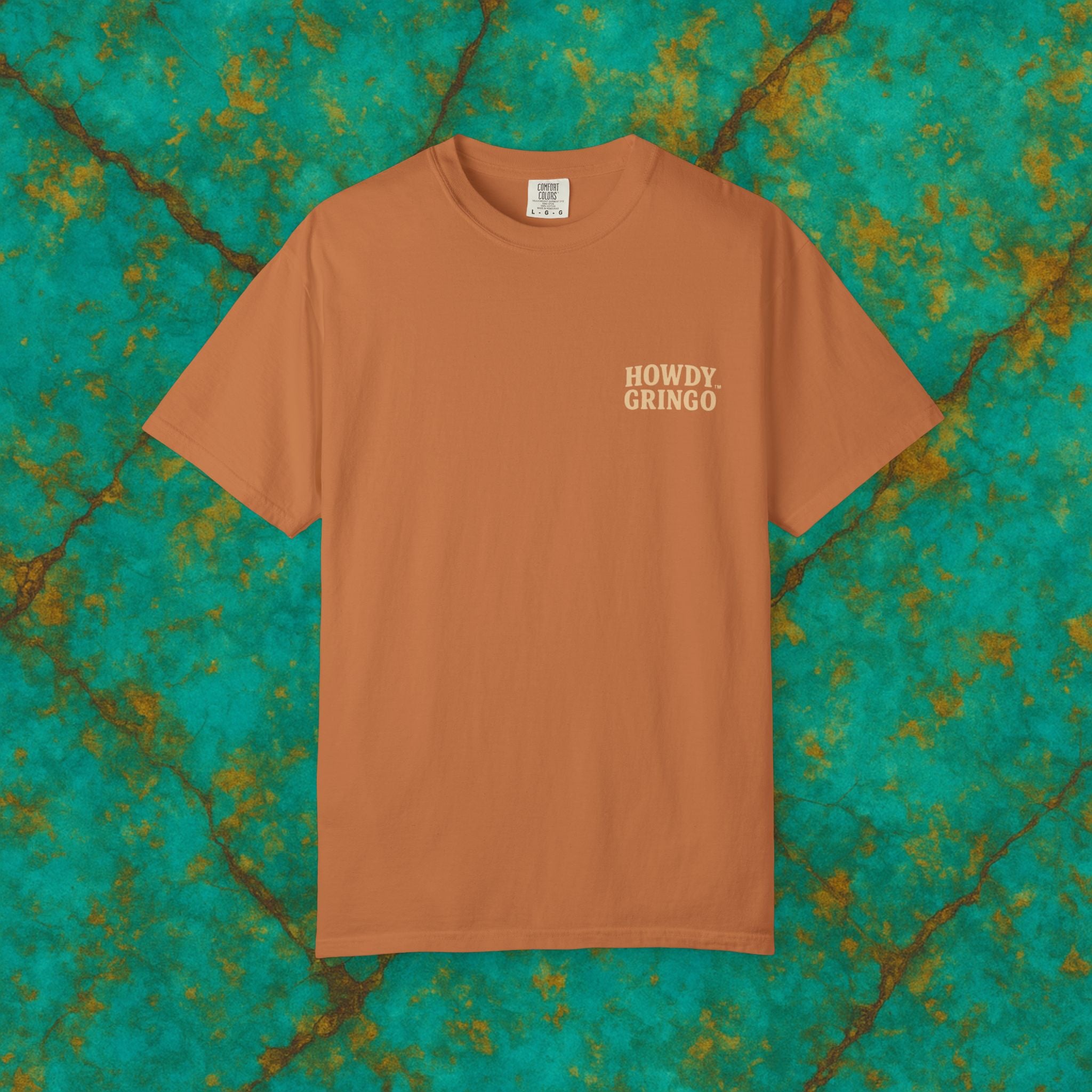 Rosa “Recharged Rosa”™️ — Relaxed Comfort Colors travel tee, with southwest inspired designs. Perfect t-shirt for traveling, road trips or collecting.✨6 colors available.