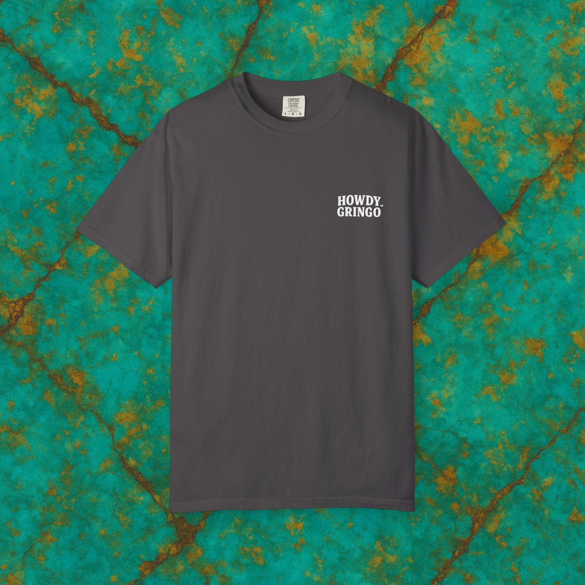 “Microclimate Mike” the Skiing Salamander™️ — Relaxed Comfort Colors travel tee, with southwest inspired designs. Perfect t-shirt for traveling, road trips or collecting. ✨6 colors available.