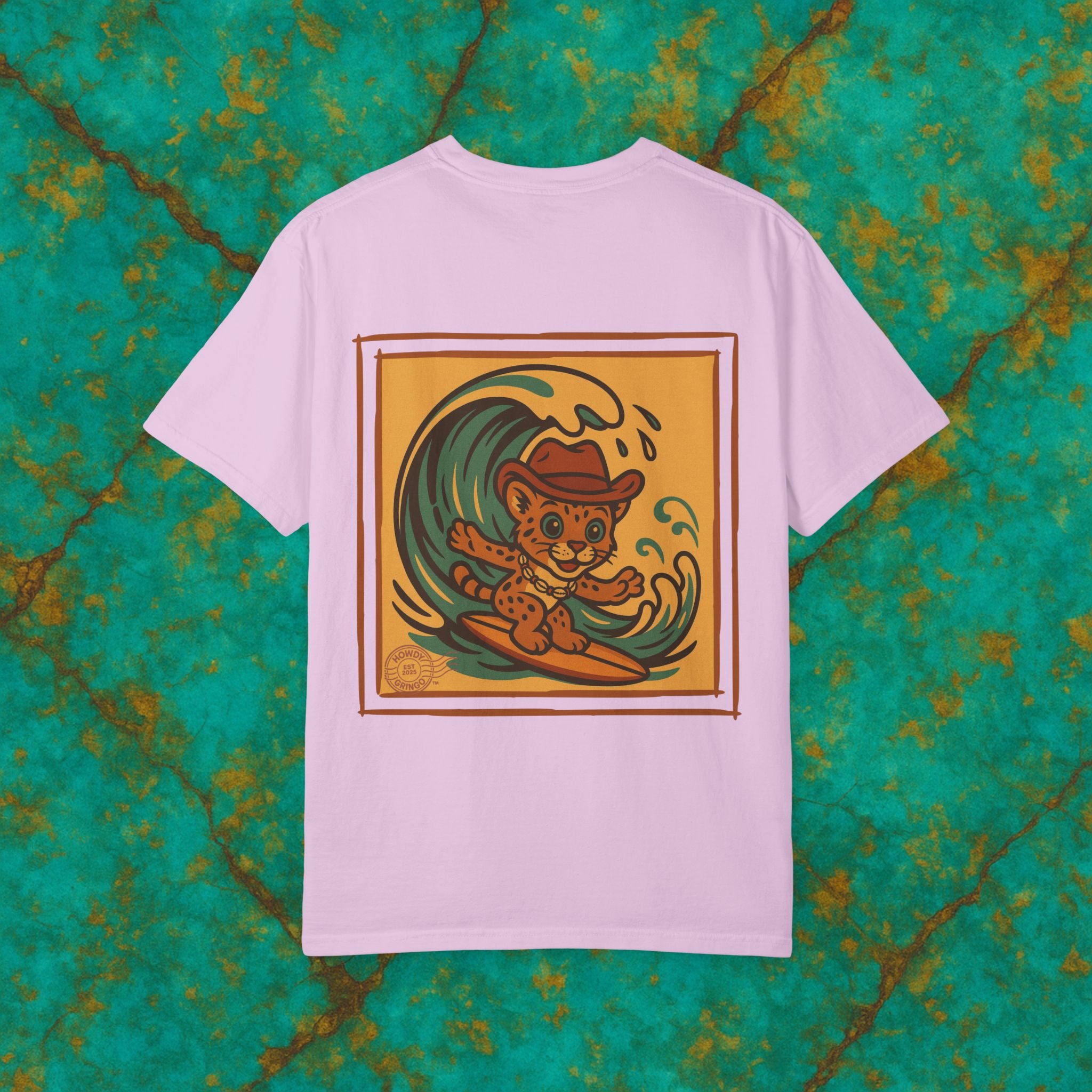 Puka “Mountain lion Cub”™️ — Relaxed Comfort Colors travel tee, with southwest inspired designs. Perfect t-shirt for traveling, road trips or collecting.✨7 colors available.