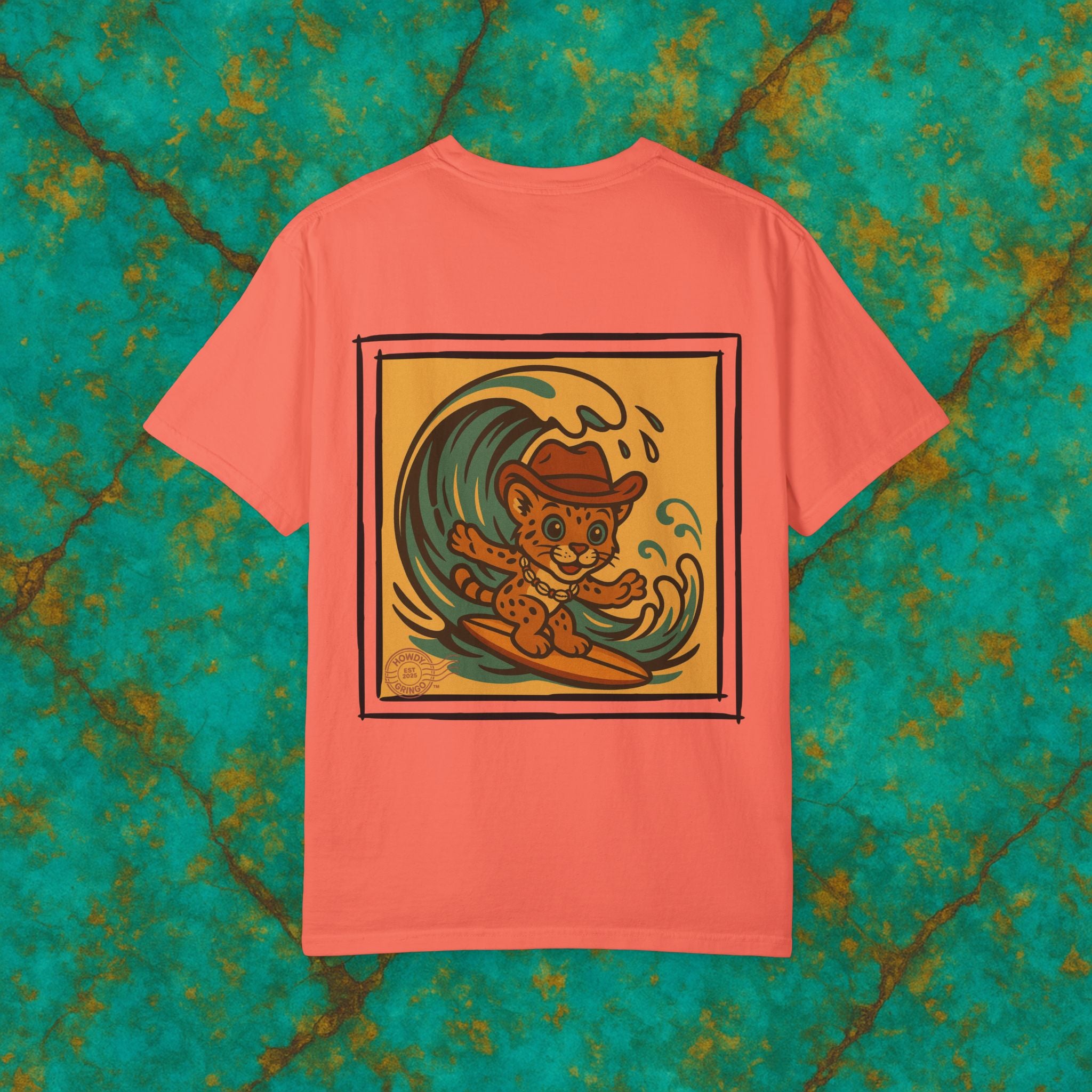 Puka “Mountain lion Cub”™️ — Relaxed Comfort Colors travel tee, with southwest inspired designs. Perfect t-shirt for traveling, road trips or collecting.✨7 colors available.