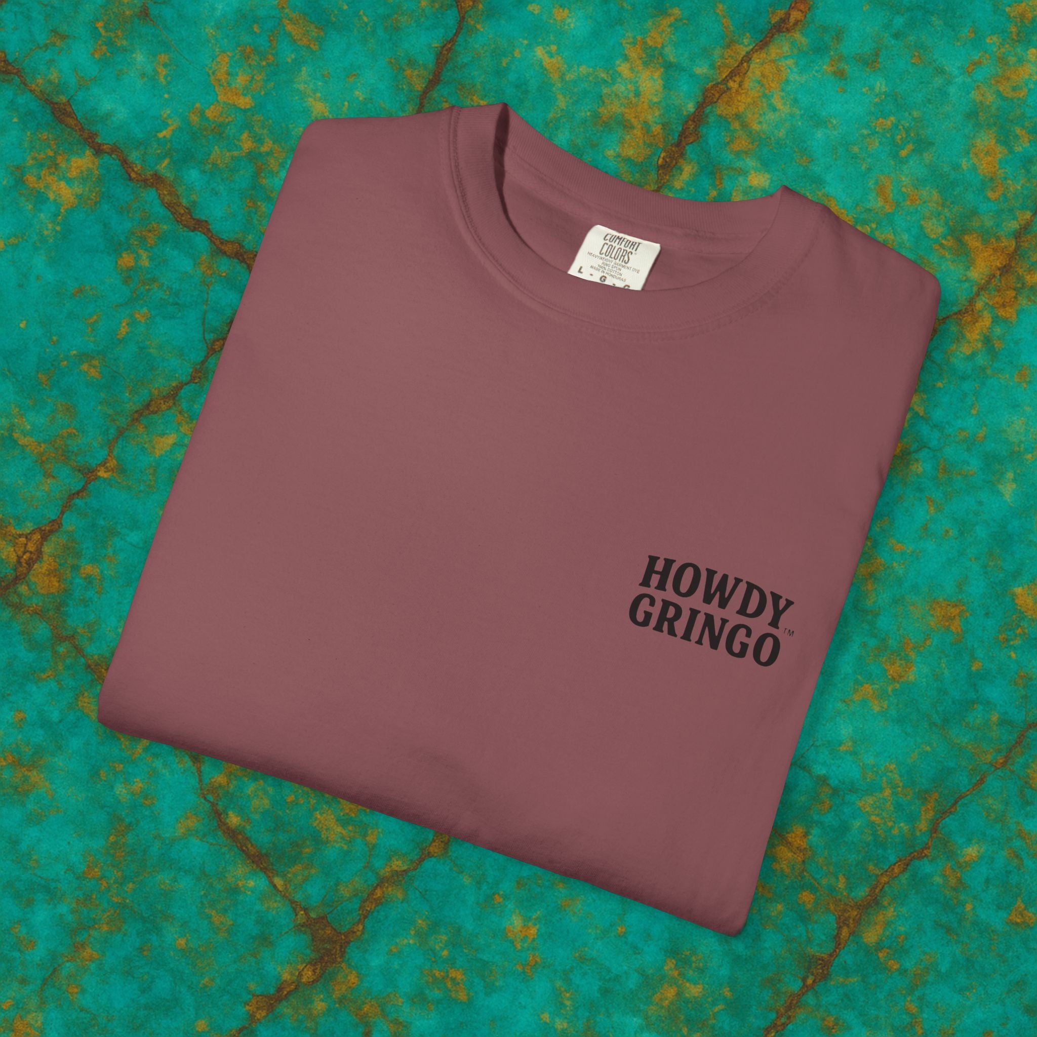 “Steady Betty”™️ — Relaxed Comfort Colors travel tee, with southwest inspired designs. Perfect t-shirt for traveling, road trips or collecting. ✨5 colors available.