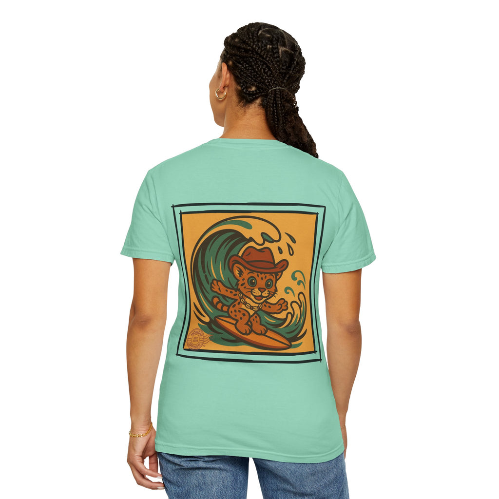 Puka “Mountain lion Cub”™️ — Relaxed Comfort Colors travel tee, with southwest inspired designs. Perfect t-shirt for traveling, road trips or collecting.✨7 colors available.