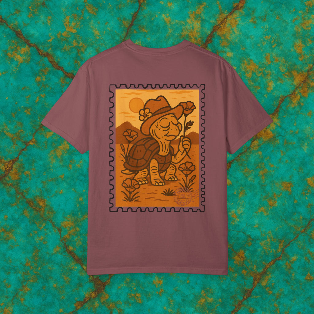 “Steady Betty”™️ — Relaxed Comfort Colors travel tee, with southwest inspired designs. Perfect t-shirt for traveling, road trips or collecting. ✨5 colors available.