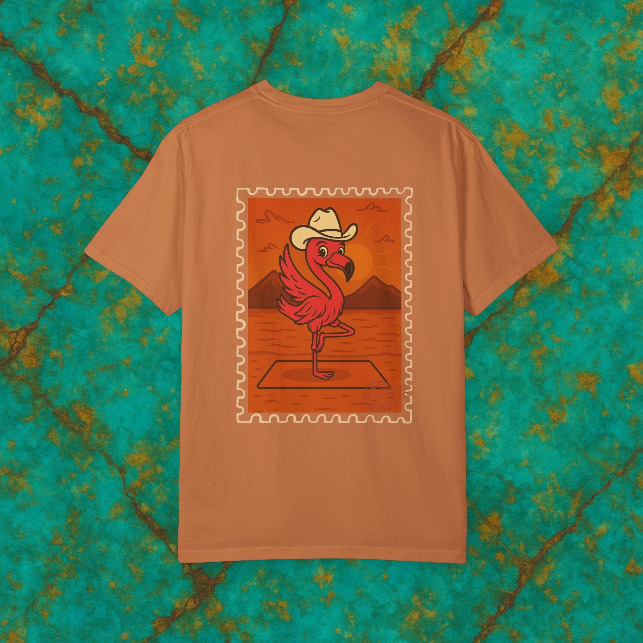 Rosa “Recharged Rosa”™️ — Relaxed Comfort Colors travel tee, with southwest inspired designs. Perfect t-shirt for traveling, road trips or collecting.✨6 colors available.