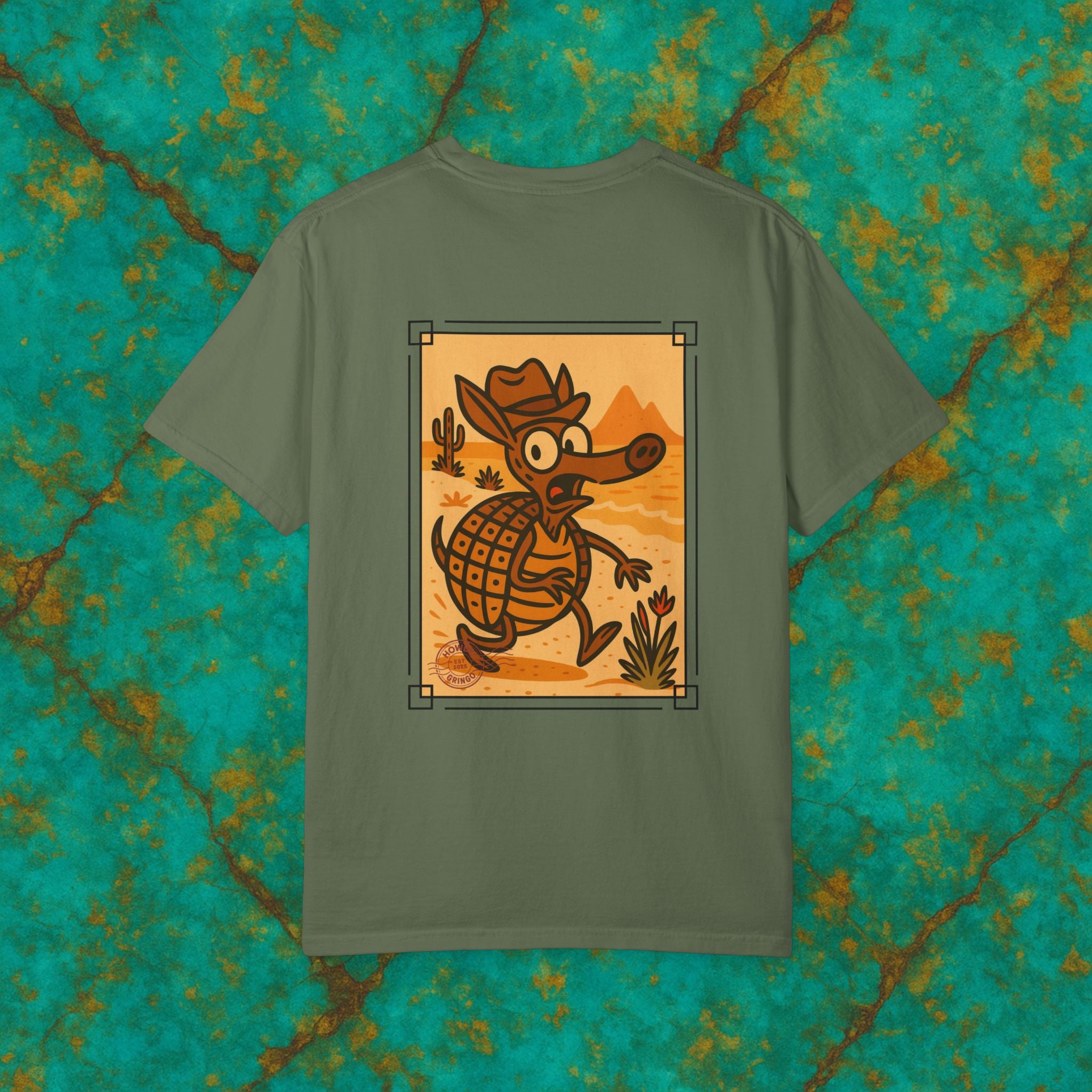 Arty “Darty Arty”™️ — Relaxed Comfort Colors travel tee, with southwest inspired designs. Perfect t-shirt for traveling, road trips or collecting.✨5 colors available.