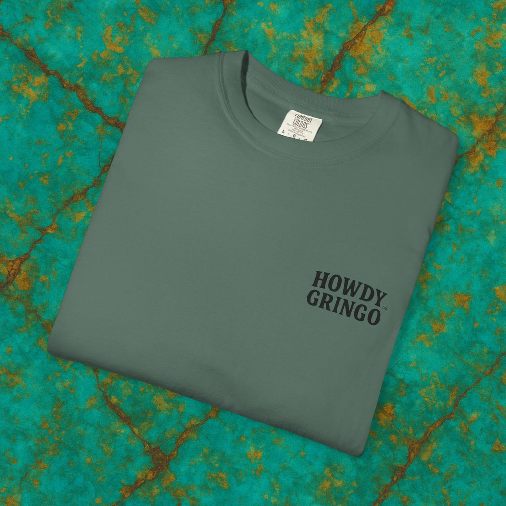 Boomer “brimming Bear”™️ — Relaxed Comfort Colors travel tee, with southwest inspired designs. Perfect t-shirt for traveling, road trips or collecting.✨6 colors available.