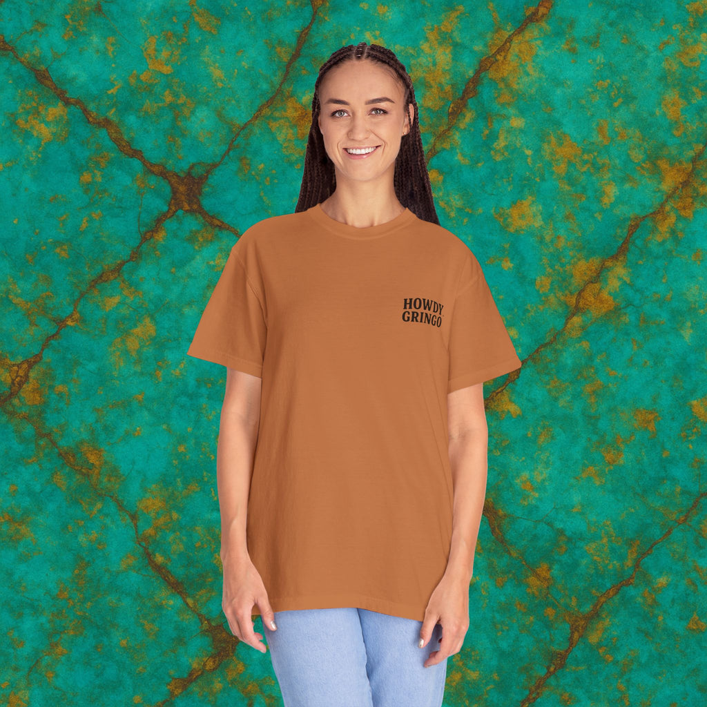 “Big-Rig Billy”™️ —  Relaxed Comfort Colors travel tee, with southwest inspired designs. Perfect t-shirt for traveling, road trips or collecting. ✨5 colors available.