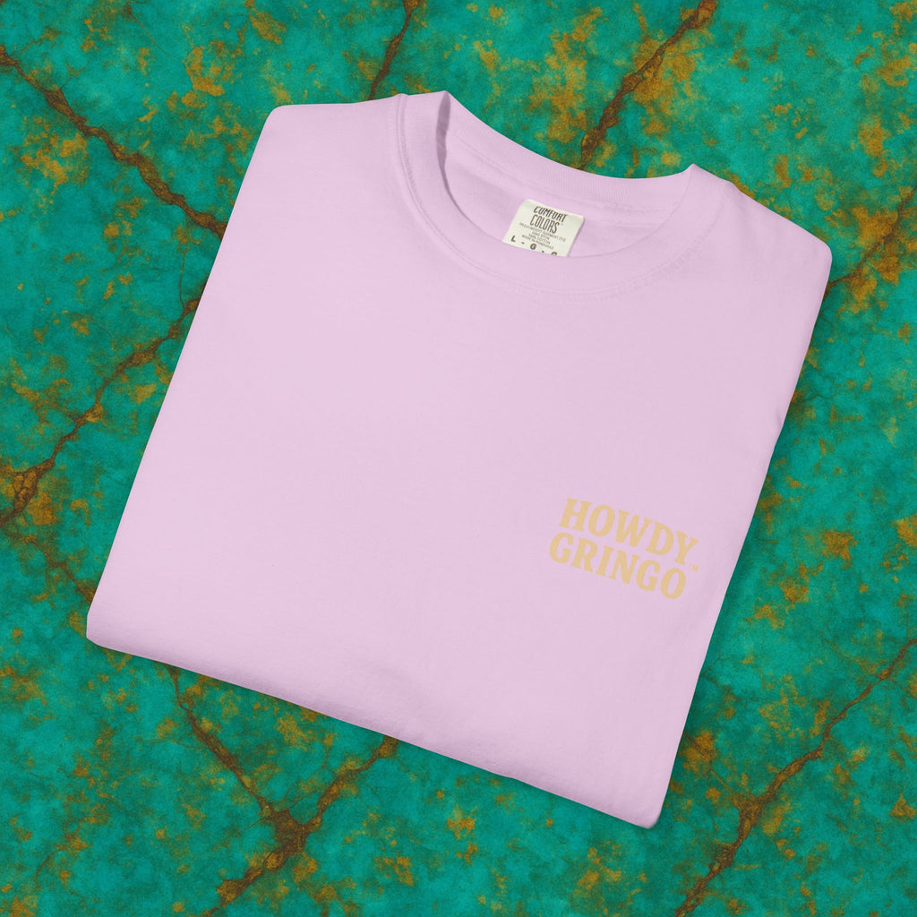 “Ruby-Doo Kangaroo”™️ — Relaxed Comfort Colors travel tee, with southwest inspired designs. Perfect t-shirt for traveling, road trips or collecting. ✨6 colors available.