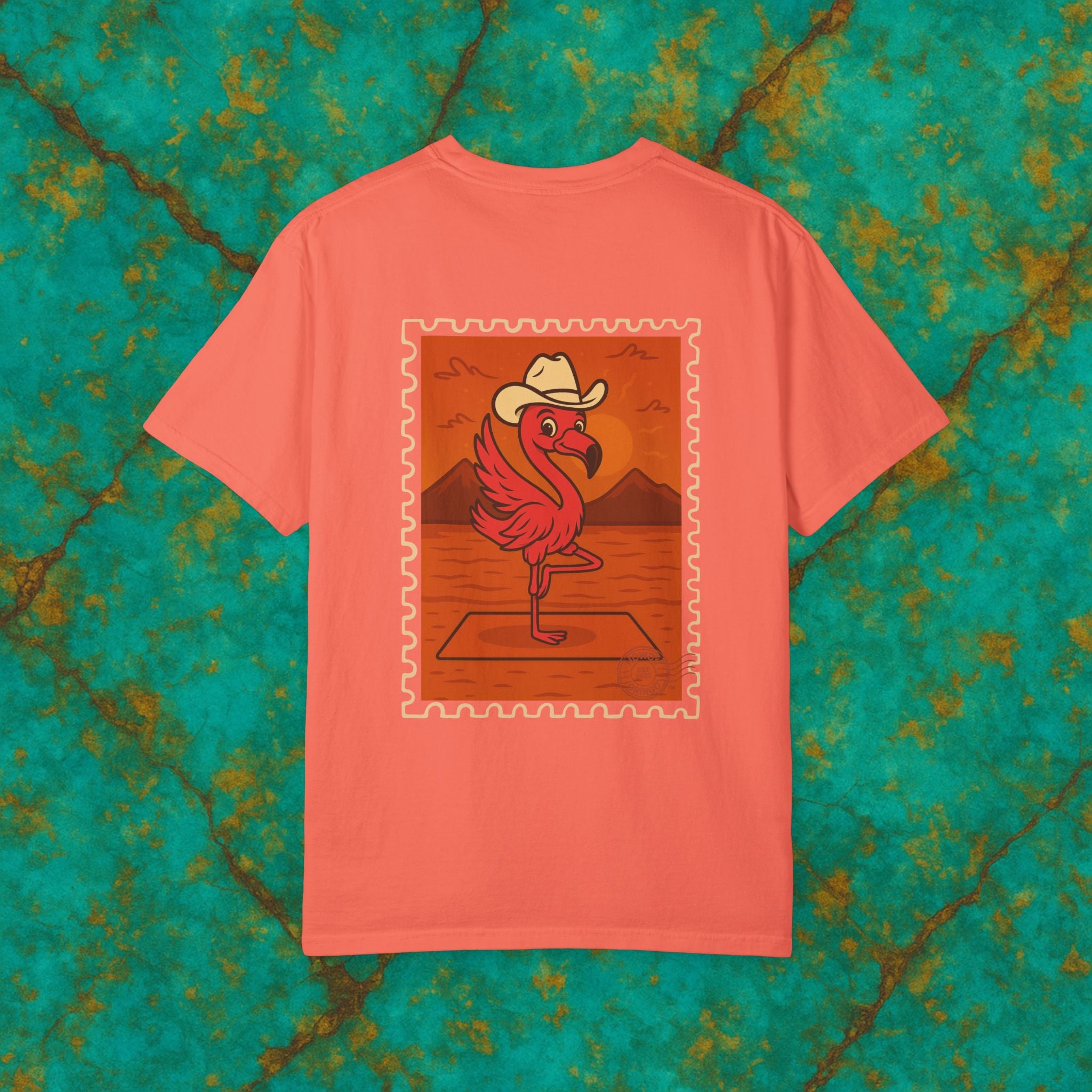 Rosa “Recharged Rosa”™️ — Relaxed Comfort Colors travel tee, with southwest inspired designs. Perfect t-shirt for traveling, road trips or collecting.✨6 colors available.