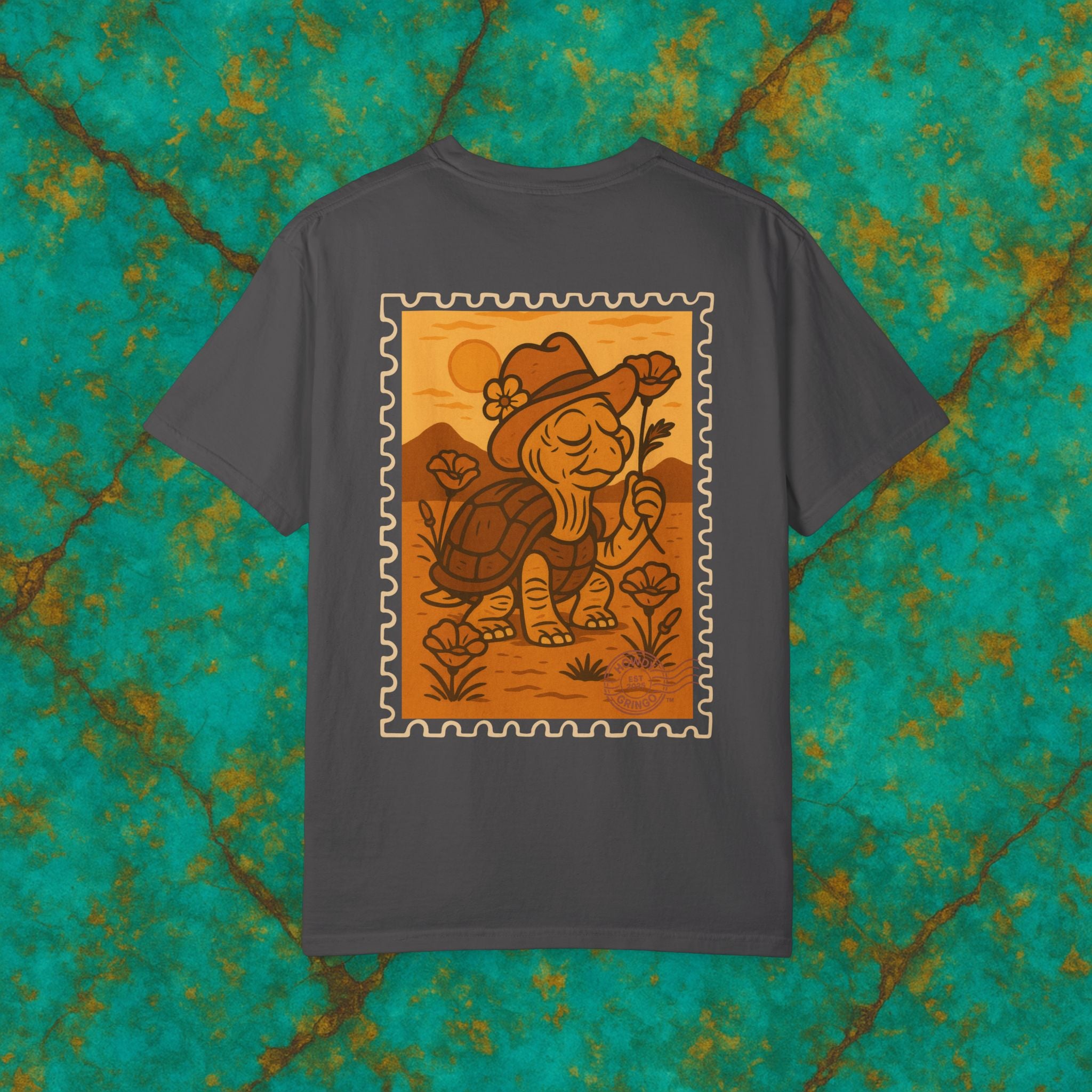 “Steady Betty”™️ — Relaxed Comfort Colors travel tee, with southwest inspired designs. Perfect t-shirt for traveling, road trips or collecting. ✨5 colors available.