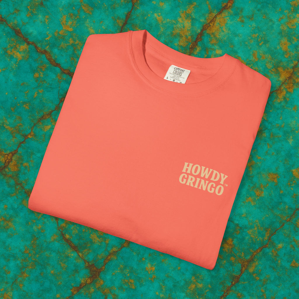 Rosa “Recharged Rosa”™️ — Relaxed Comfort Colors travel tee, with southwest inspired designs. Perfect t-shirt for traveling, road trips or collecting.✨6 colors available.