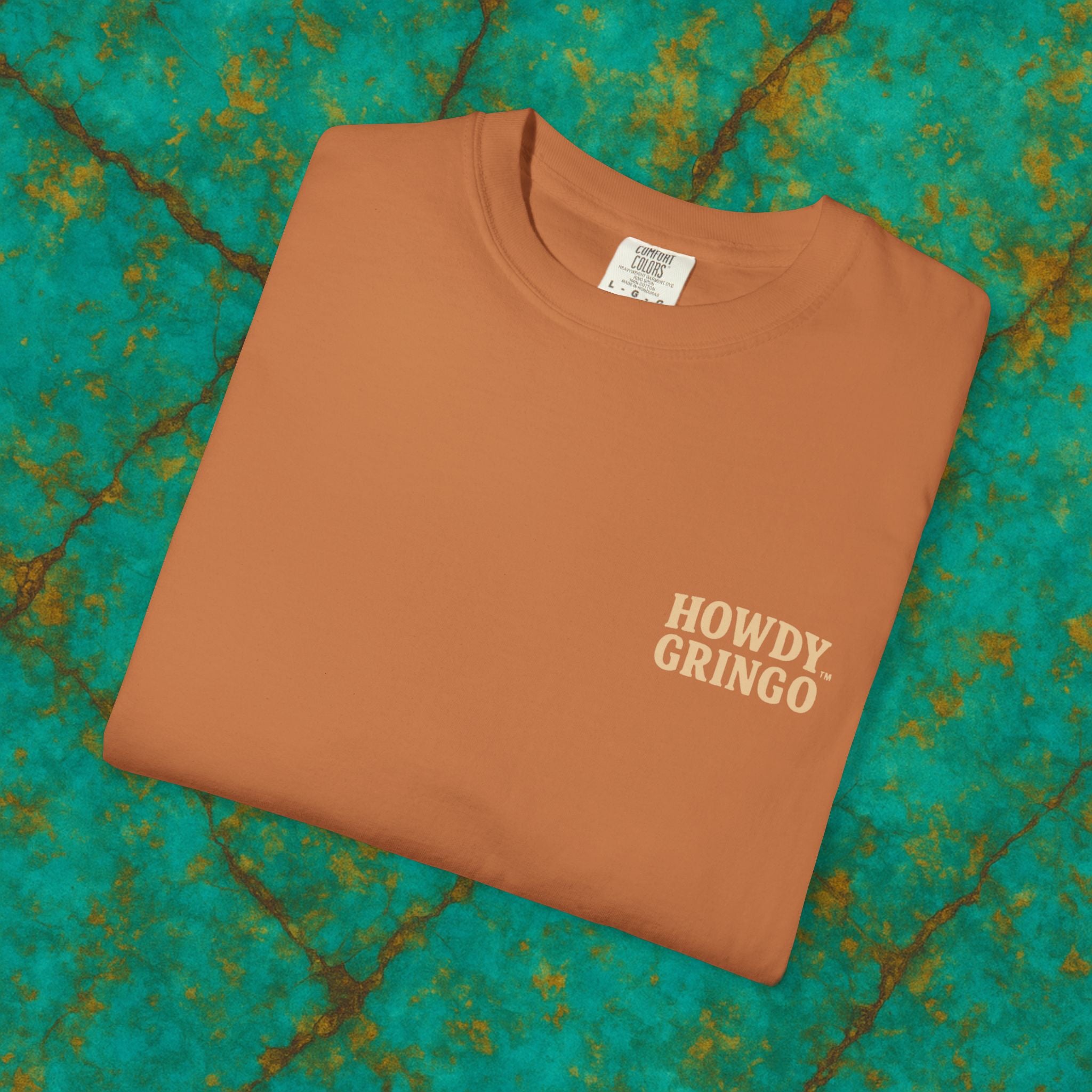 Rosa “Recharged Rosa”™️ — Relaxed Comfort Colors travel tee, with southwest inspired designs. Perfect t-shirt for traveling, road trips or collecting.✨6 colors available.