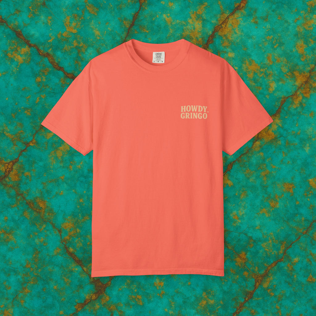 “Ruby-Doo Kangaroo”™️ — Relaxed Comfort Colors travel tee, with southwest inspired designs. Perfect t-shirt for traveling, road trips or collecting. ✨6 colors available.