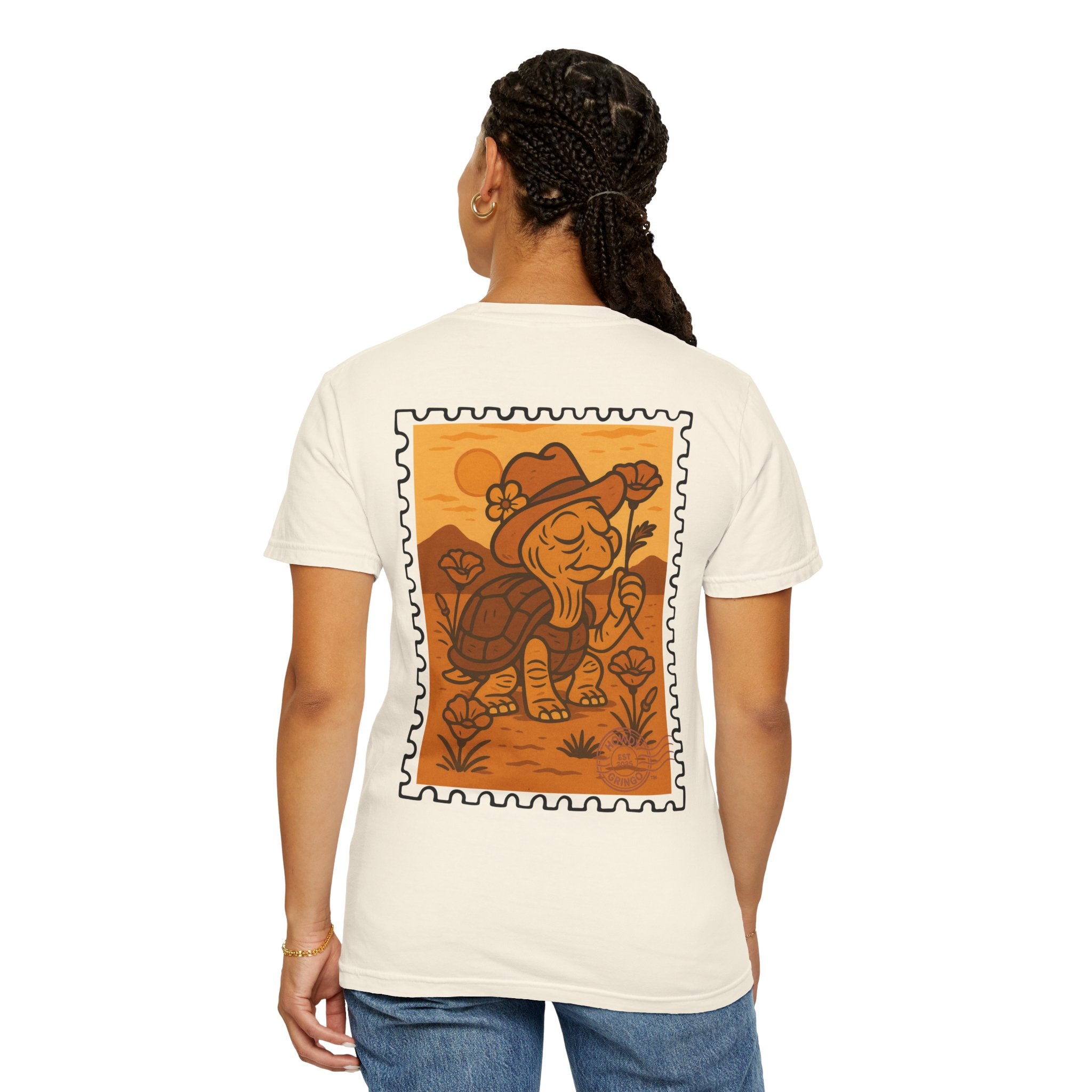 “Steady Betty”™️ — Relaxed Comfort Colors travel tee, with southwest inspired designs. Perfect t-shirt for traveling, road trips or collecting. ✨5 colors available.