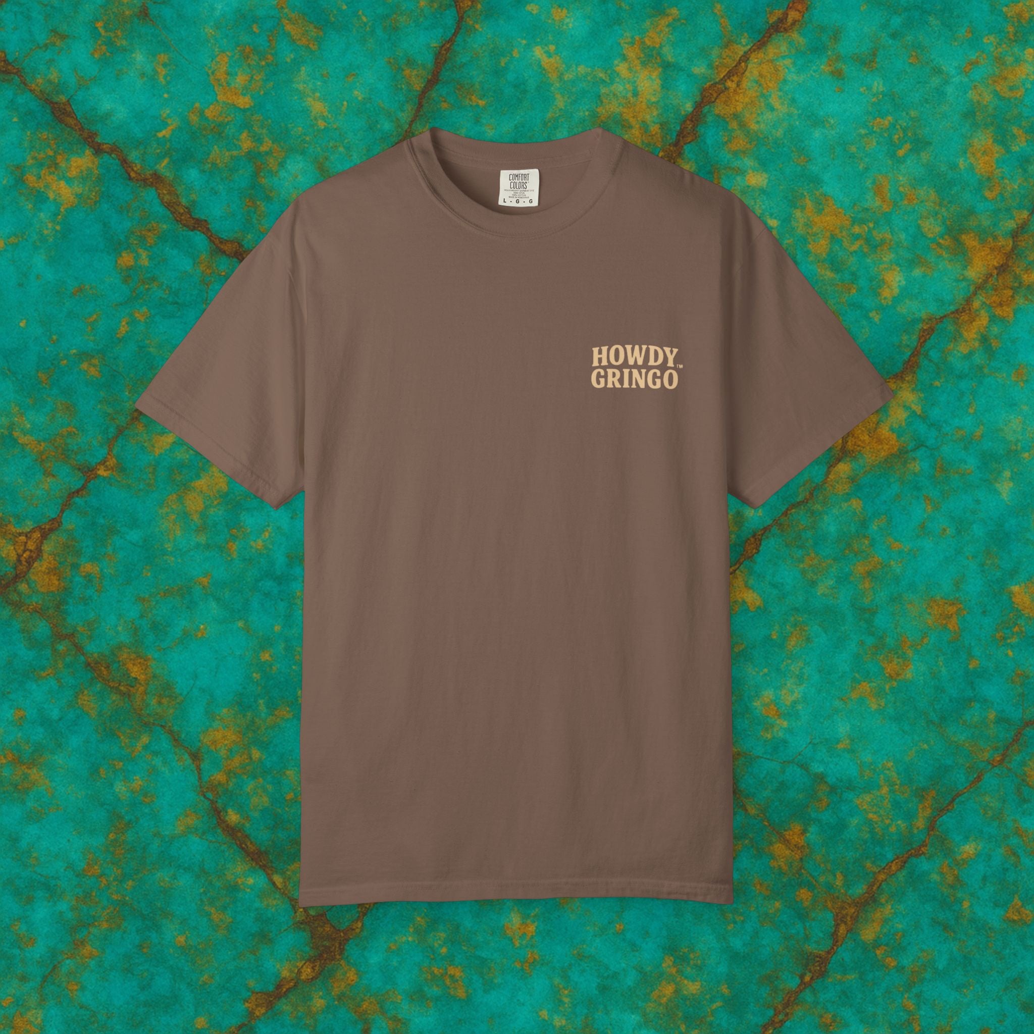 Rosa “Recharged Rosa”™️ — Relaxed Comfort Colors travel tee, with southwest inspired designs. Perfect t-shirt for traveling, road trips or collecting.✨6 colors available.